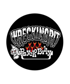 Psychobilly Wreckingpit Button