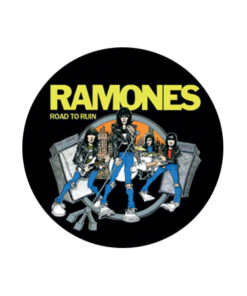 Ramones - Road to ruin Button
