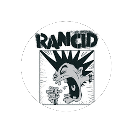 Rancid - Mohawk Button