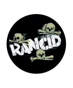 Rancid - Three skulls Button