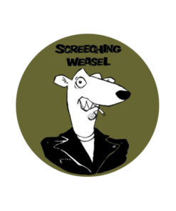 Screeching Weasel Button
