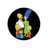 Simpsons - Family Button