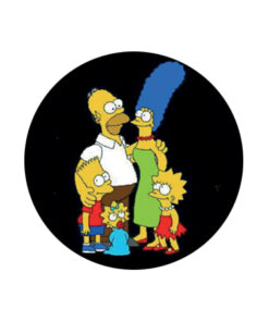 Simpsons - Family Button