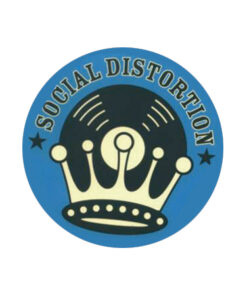 Social Distortion - Vinyl Button