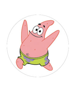 Spongebob - Patrick running Button