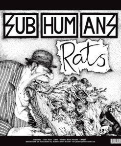 Alternative view of Subhumans - Time flies + Rats-LP
