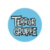 Terrorgruppe - Logo on light blue Button