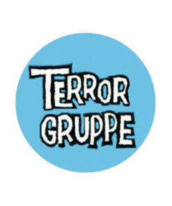 Terrorgruppe - Logo on light blue Button