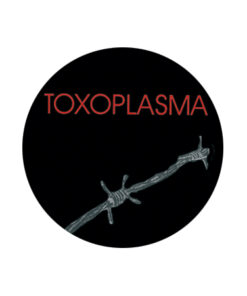 Toxoplasma - Stacheldraht Button