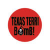 Texas Terror Bomb - Logo on red Button