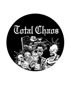 Total Chaos - Comic Punx Button