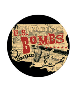 US Bombs - Cowboy Button