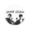 Upright Citizens - White Button