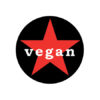 Vegan - Star Button