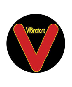 Vibrators - Logo on black Button