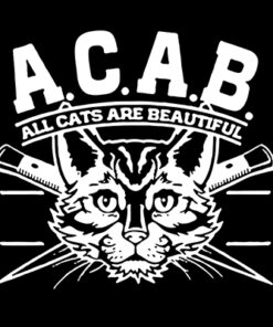 A.C.A.B. All Cats Are Beautiful - Tiger Aufnäher