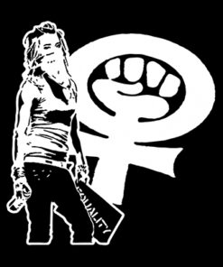 Anarcha feminist equality Aufnäher