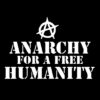 Anarchy for a free Humanity Aufnäher
