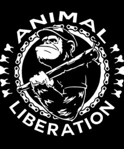 Animal Liberation - Monkey Aufnäher