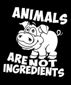 Animals are not Ingredients Aufnäher