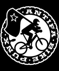 Antifa Bike Punx Aufnäher