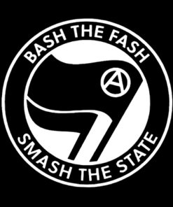 Bash the Fash - Smash the State Aufnäher