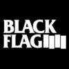 Black Flag - 2-reihiges Logo Aufnäher