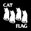Cat Flag Aufnäher
