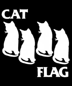 Cat Flag Aufnäher