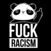 Fuck Racism Panda Aufnäher
