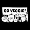 Go Veggie Aufnäher