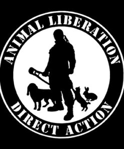 Animal Liberation Direct Action Boltcutter Aufnäher