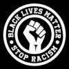 Black Lives Matter - Stop Racism Aufnäher