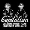 Capitalism creating poverty Aufnäher