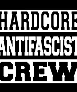 Hardcore Antifascist Crew Aufnäher
