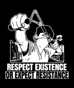 Respect Existence Aufnäher