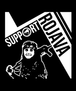 Support Rojava Aufnäher