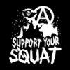 Support your Squat Aufnäher