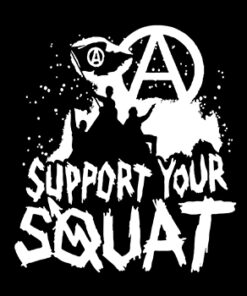 Support your Squat Aufnäher