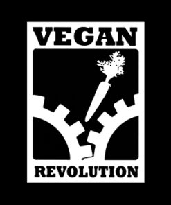 Vegan Revolution Aufnäher