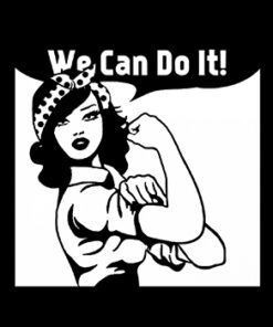 We can do it Aufnäher