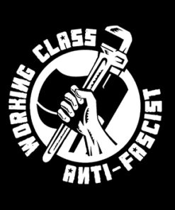 Working Class Anti-Fascist Aufnäher
