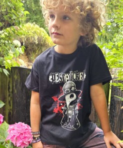 Pestpocken (Pestpöckchen) - Kid-Shirt in schwarz