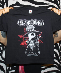 Pestpöckchen - Pestmännchen (schwarz) Kid-Shirt (3-11 Jahre)