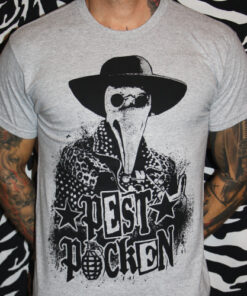 Pestpocken - Pestmask grey T-Shirt