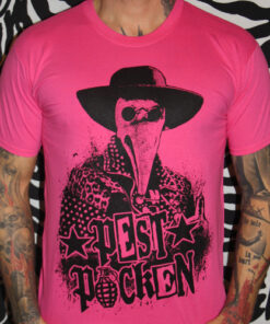 Pestpocken - Pestmask pink T-Shirt