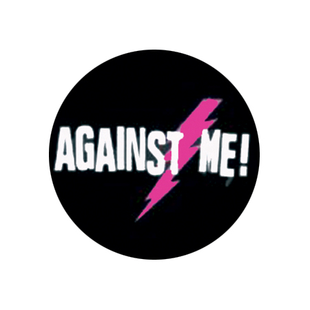 Against Me - Logo Button