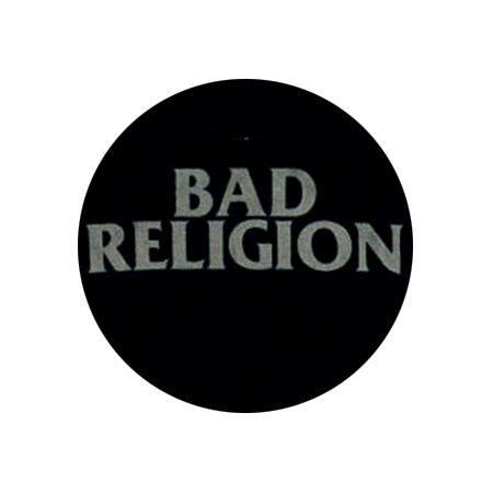 Bad Religion - Grey Logo Button