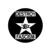 Destroy Fascism Star Button