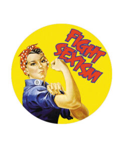 Fight Sexism Button